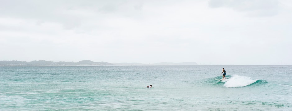 Image showing rainbow bay in January 2017