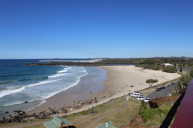Duranbah Beach in July 2014