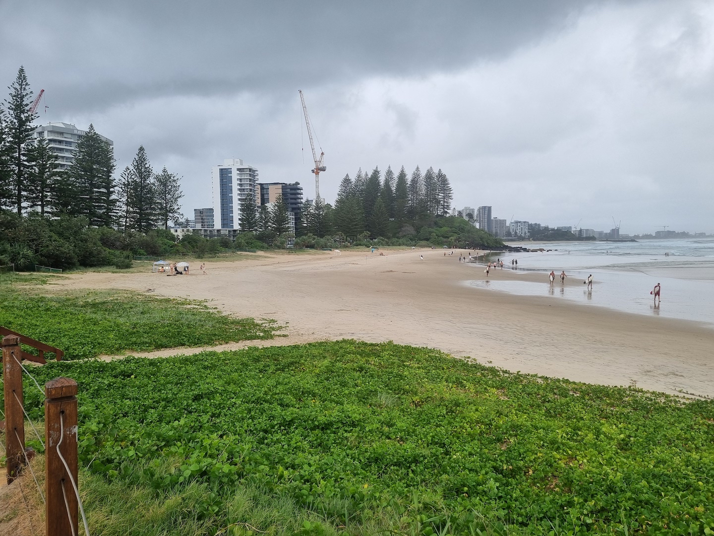 Rainbow Bay Beach Looking north 11.03.24