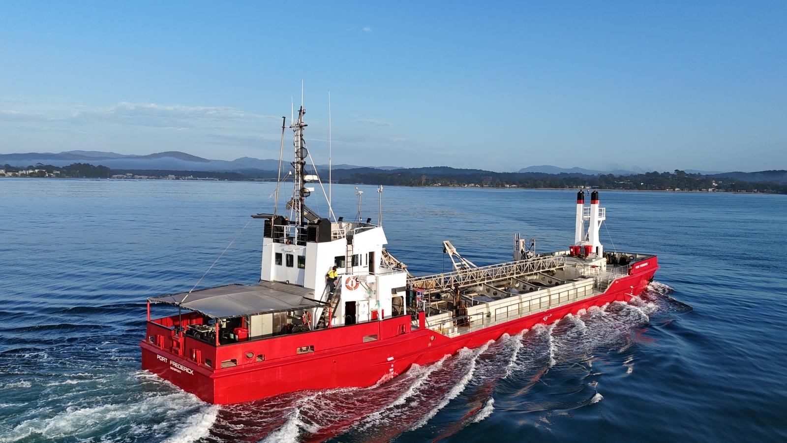 Dredge Vessel view1